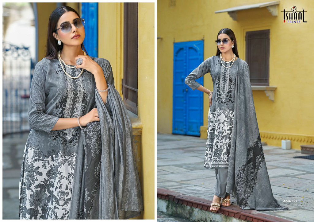 Ishaal Maira Vol-1 Wholesale Embroidered Lawn Dress Material