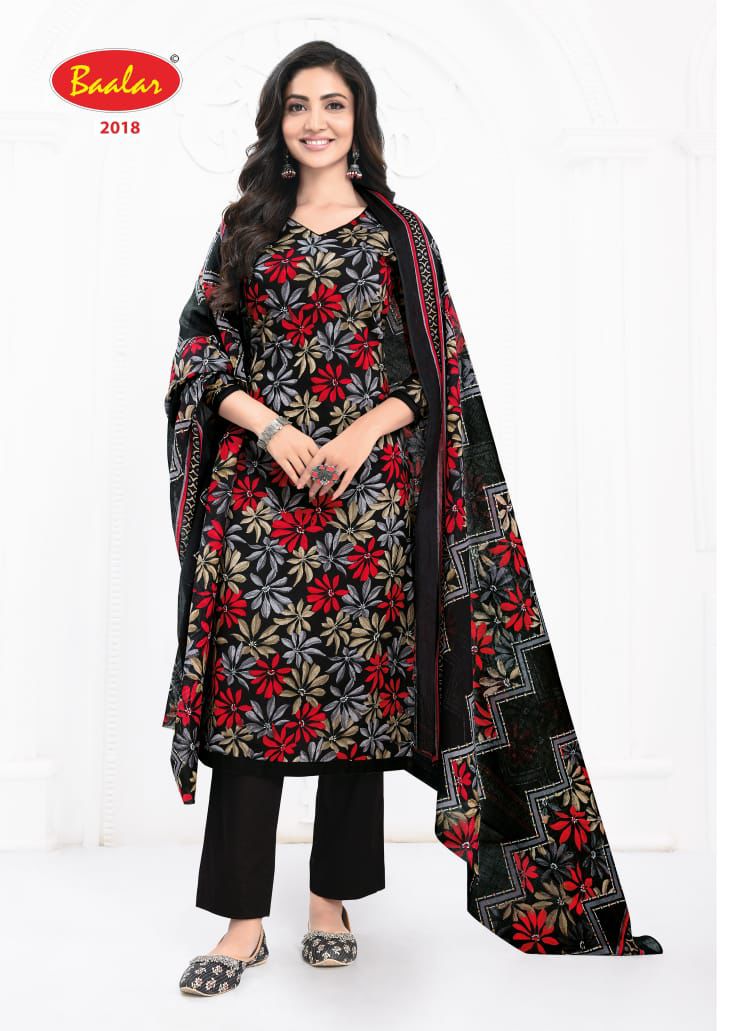 Baalar Kashmir Cotton Vol-2 Wholesale Pure Cotton Printed Dress Material