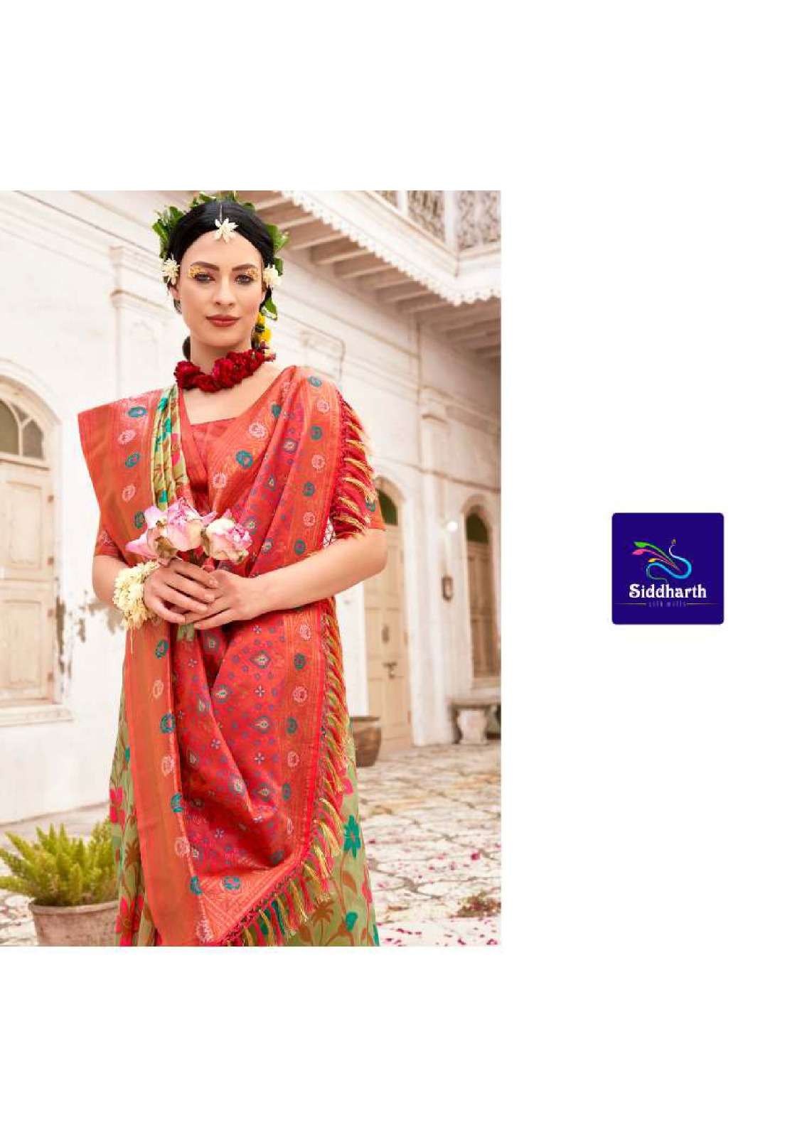 SIDDHARTH SILK MILLS LAUNCH SILK LAVANYA AMAZING DESIGNS FANCY SAREE SUPPLIER