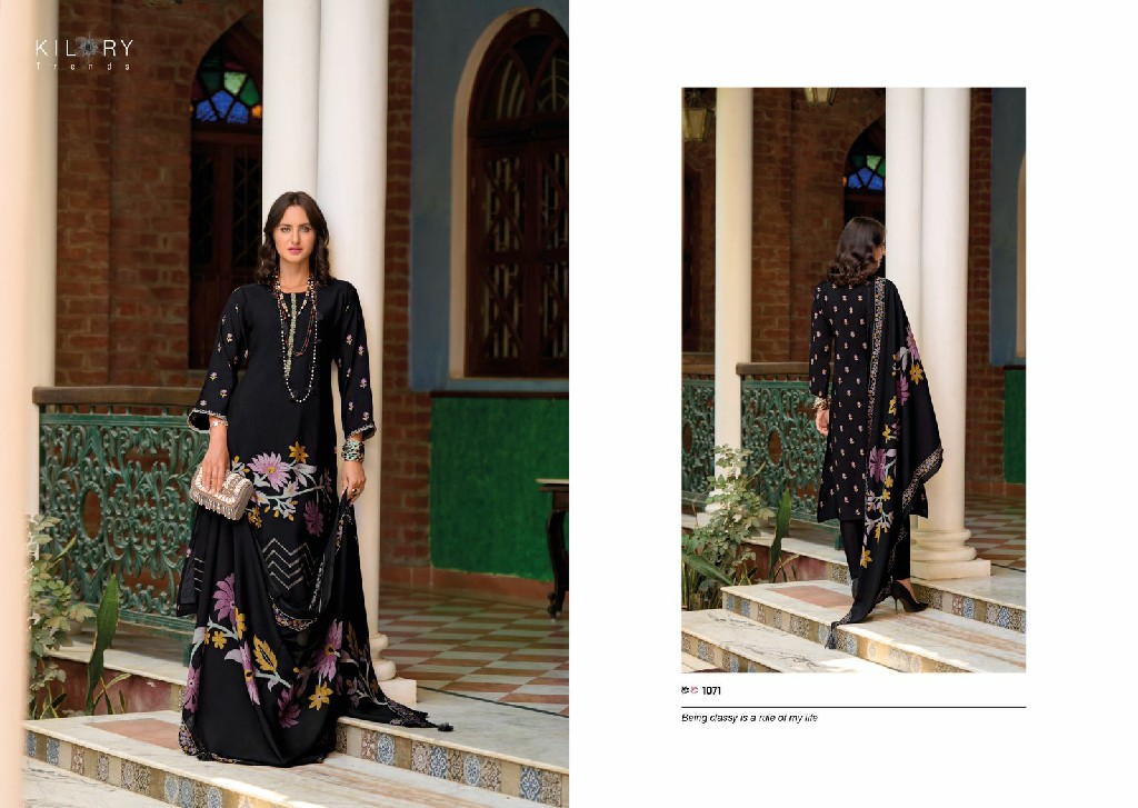 NUSRAT BY KILORY TRENDZ SUPER HIT DESIGN MUSLINE PRINT MODERN PAKISTANI DRESS MATERIAL