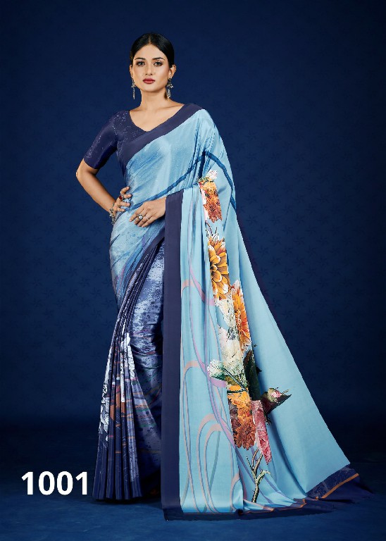 Jivora Roma Wholesale Crape With Digital Print Sarees