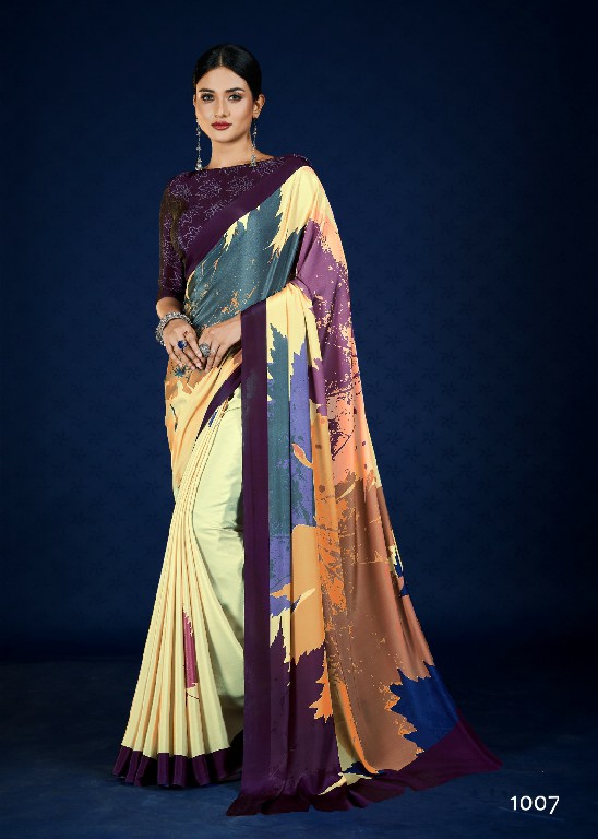 Jivora Roma Wholesale Crape With Digital Print Sarees