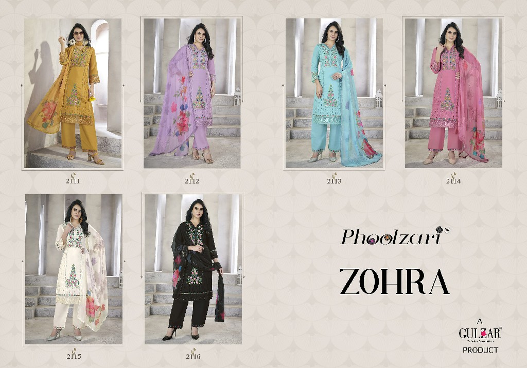 Gulzar Zohra Wholesale Free Size Stitched Salwar Suits