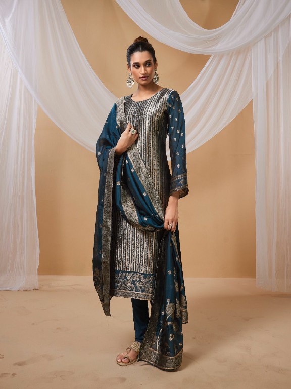 Ibiza Amayra Wholesale Pure Banglory Silk With Hand Work Straight Suits