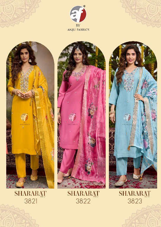 Anju Shararat Vol-7 Wholesale Kurti Pant With Heavy Dupatta Salwar Suits