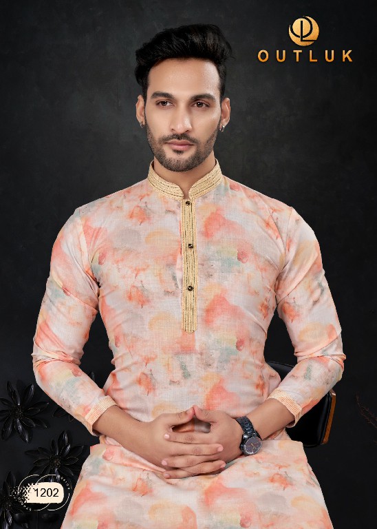 Outluk Wedding Collection Vol-12 Wholesale Mens Kurta And Pajama