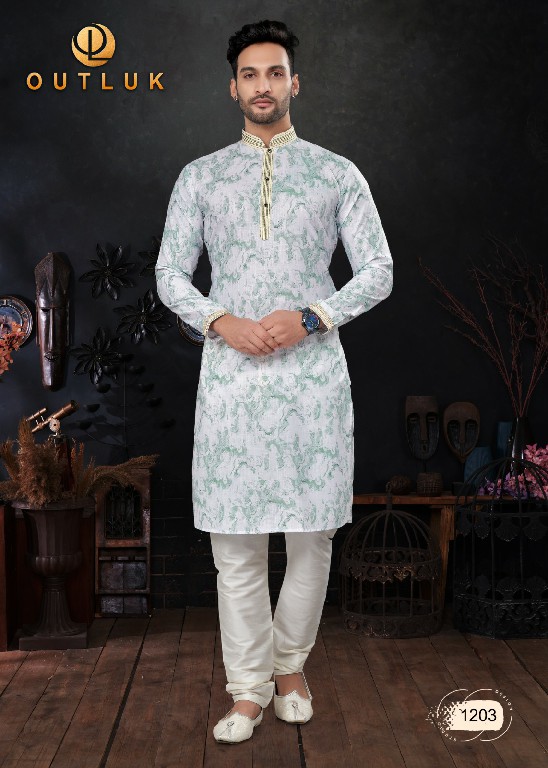 Outluk Wedding Collection Vol-12 Wholesale Mens Kurta And Pajama