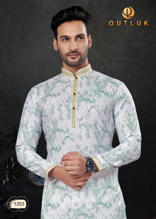 Outluk Wedding Collection Vol-12 Wholesale Mens Kurta And Pajama