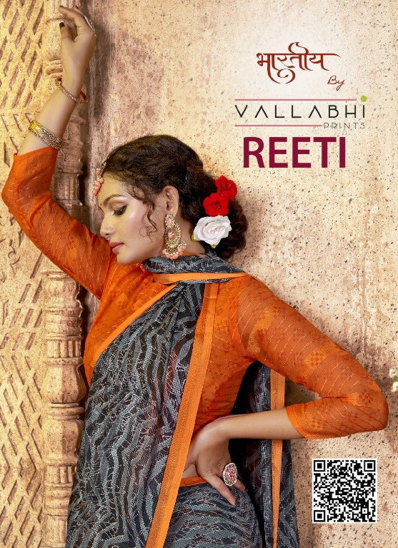 Vallabhi Reeti Wholesale Georgette Ethnic Indian Sarees