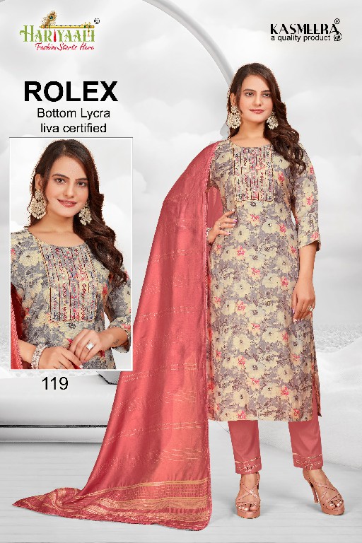 Hariyaali Rolex Vol-1 Wholesale Readymade Kurtis With Pant And Dupatta Combo