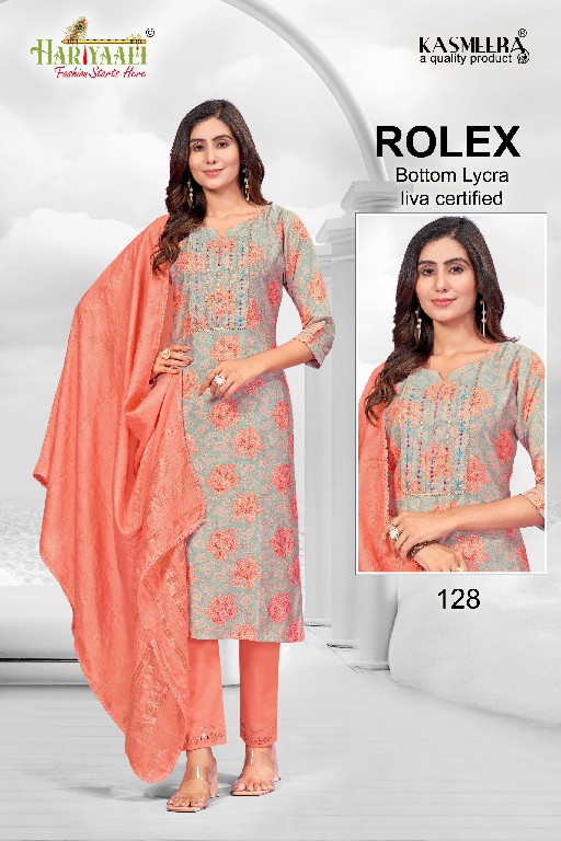 Hariyaali Rolex Vol-1 Wholesale Readymade Kurtis With Pant And Dupatta Combo