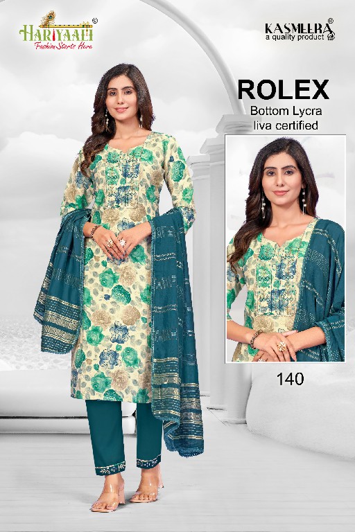 Hariyaali Rolex Vol-1 Wholesale Readymade Kurtis With Pant And Dupatta Combo