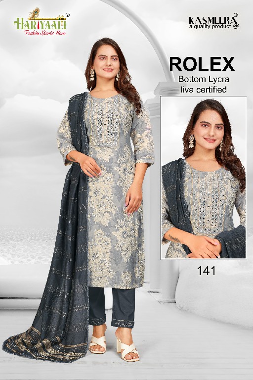 Hariyaali Rolex Vol-1 Wholesale Readymade Kurtis With Pant And Dupatta Combo