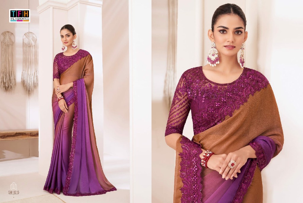 TFH Sandalwood Vol-13 Wholesale Function Wear Special Ethnic Sarees