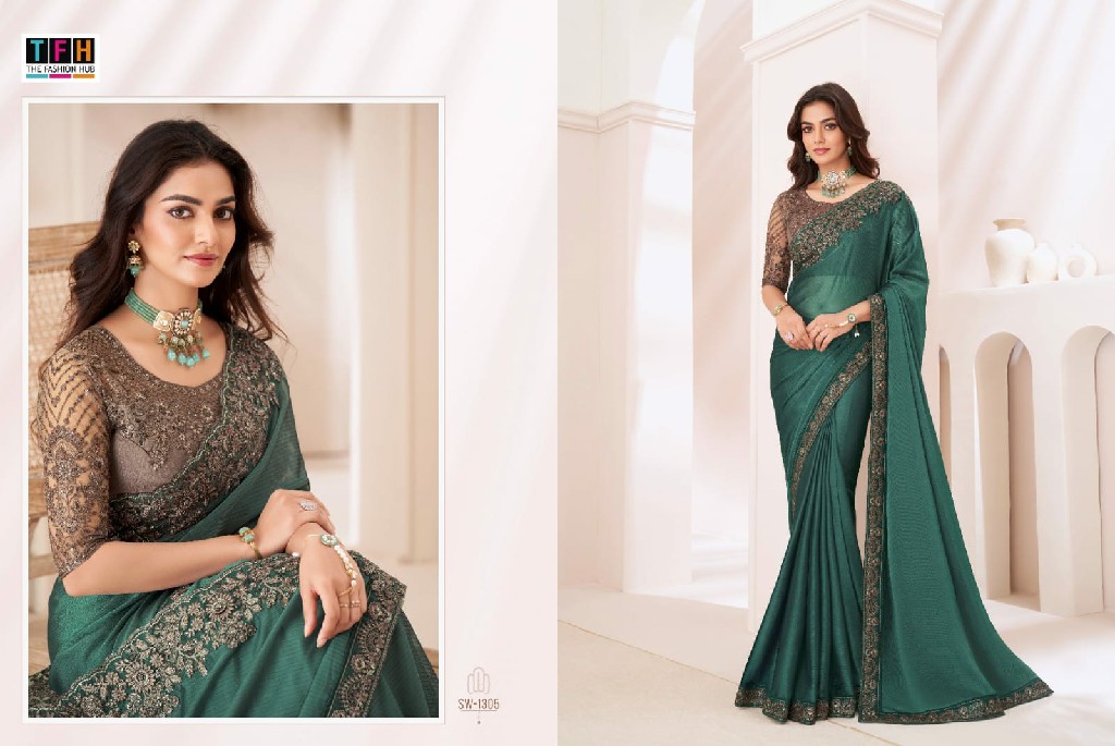 TFH Sandalwood Vol-13 Wholesale Function Wear Special Ethnic Sarees