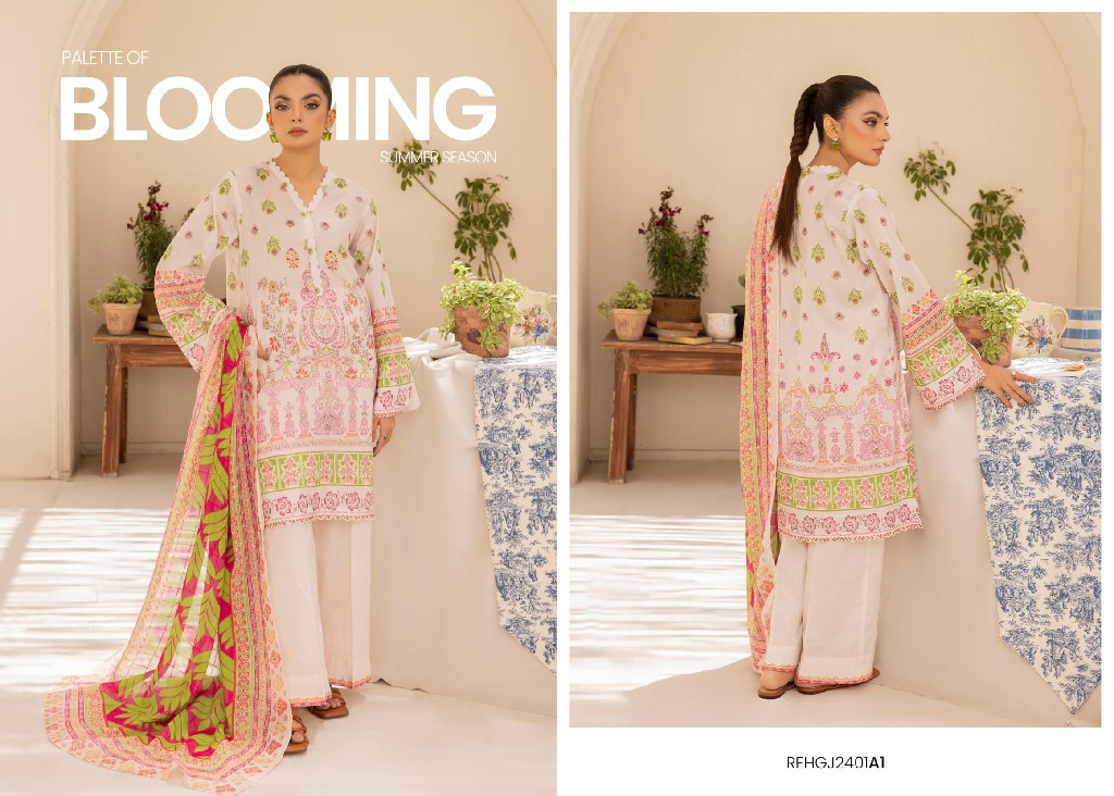 Guljee Reeha Luxury Printed Lawn Collection Vol-1 Pakistani Suits