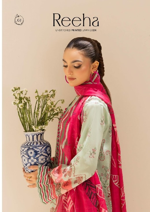 Guljee Reeha Luxury Printed Lawn Collection Vol-1 Pakistani Suits