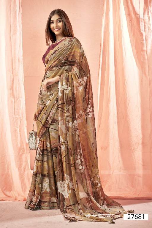 Vallabhi Brahmaputra Vol-2 Wholesale Georgette Fabrics Sarees