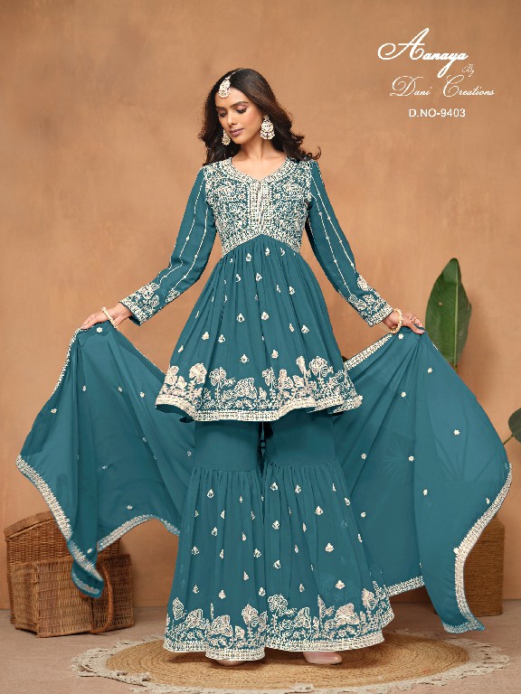 Twisha Aanaya Vol-194 By Dani Creations Wholesale Designer Salwar Suits