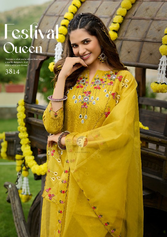 Anju Tyohaar Vol-2 Wholesale Kurti Pant With Dupatta Collection