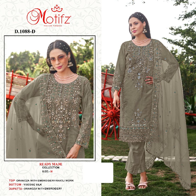 Motifz D.no R-1088 Wholesale Readymade Indian Pakistani Salwar Suits