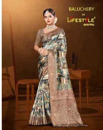 Lifestyle Baluchery Wholesale Ethnic Indian Sarees