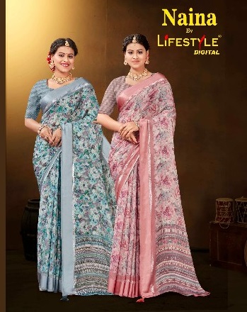 Lifestyle Naina Wholesale Ethnic Indian Sarees