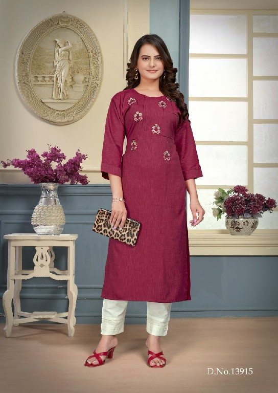 Kalaroop Kriti Wholesale Viscose Liquid Fabrics Long Kurtis