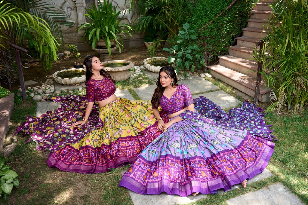 Aawiya Ishanya 1214 Colour Wholesale Navratri Special Lehengas Choli