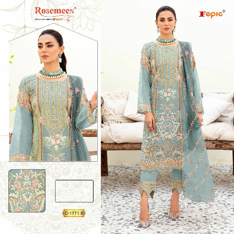 Fepic Rosemeen C-1771 Wholesale Indian Pakistani Suits