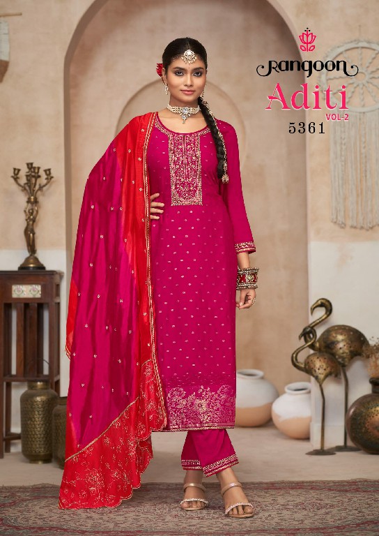 Rangoon Aditi Vol-2 Wholesale Readymade Salwar Suits