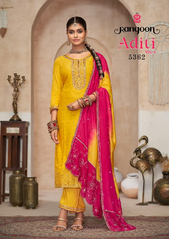 Rangoon Aditi Vol-2 Wholesale Readymade Salwar Suits