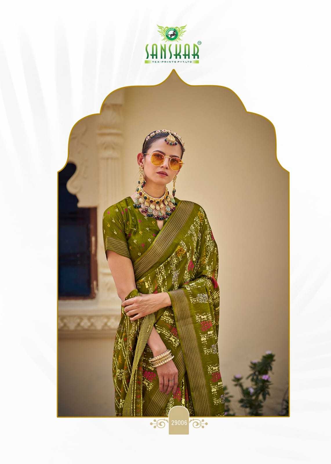 vastr by sanskar tex prints dola silk classic look printed saree
