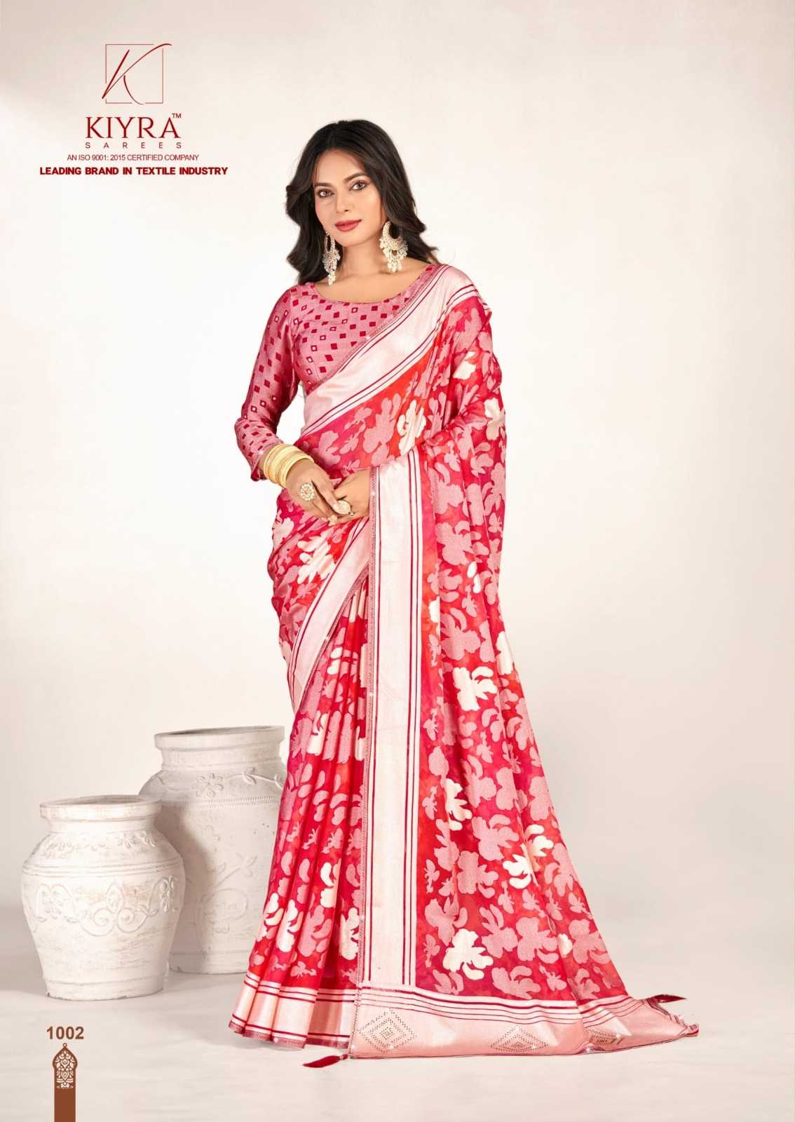 kiyra sarees ananya swarovski work brasso saree wholesaler