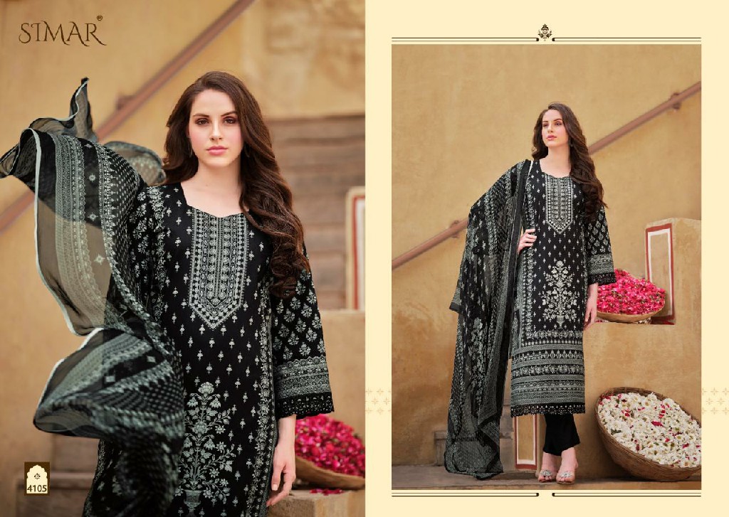 melody by glossy Simar digital printed beautiful 3pcs salwar suits