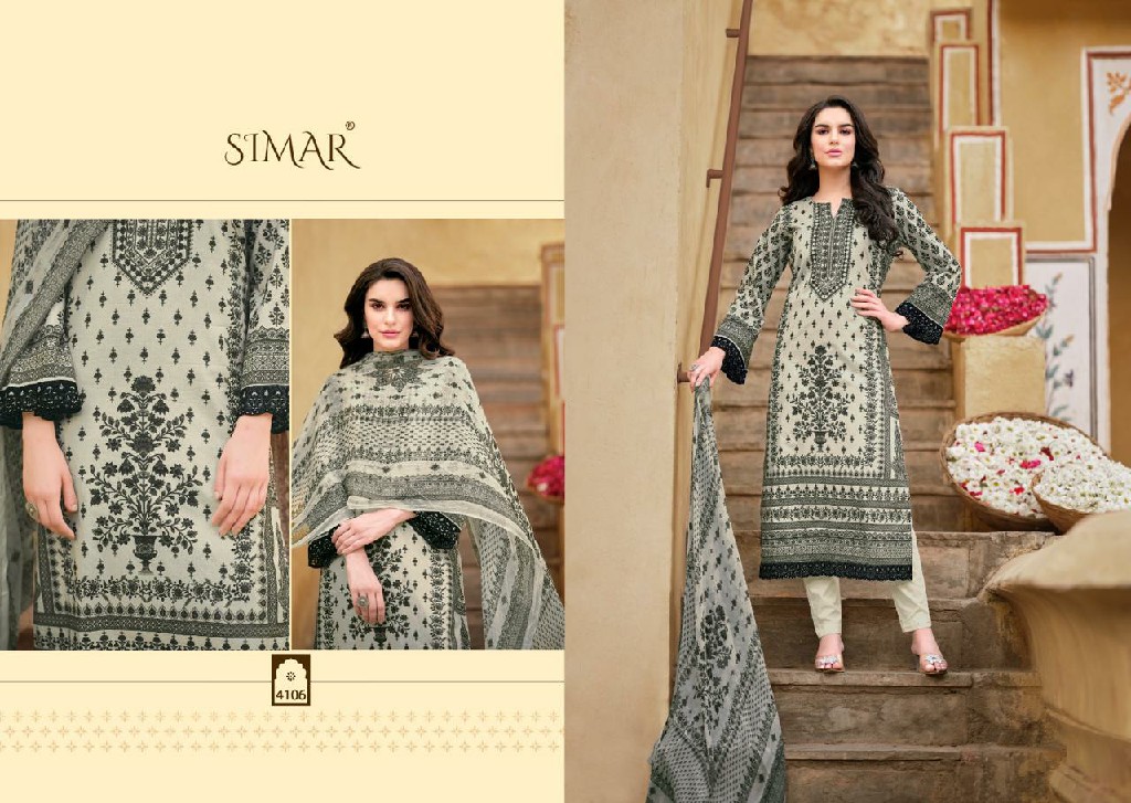 melody by glossy Simar digital printed beautiful 3pcs salwar suits