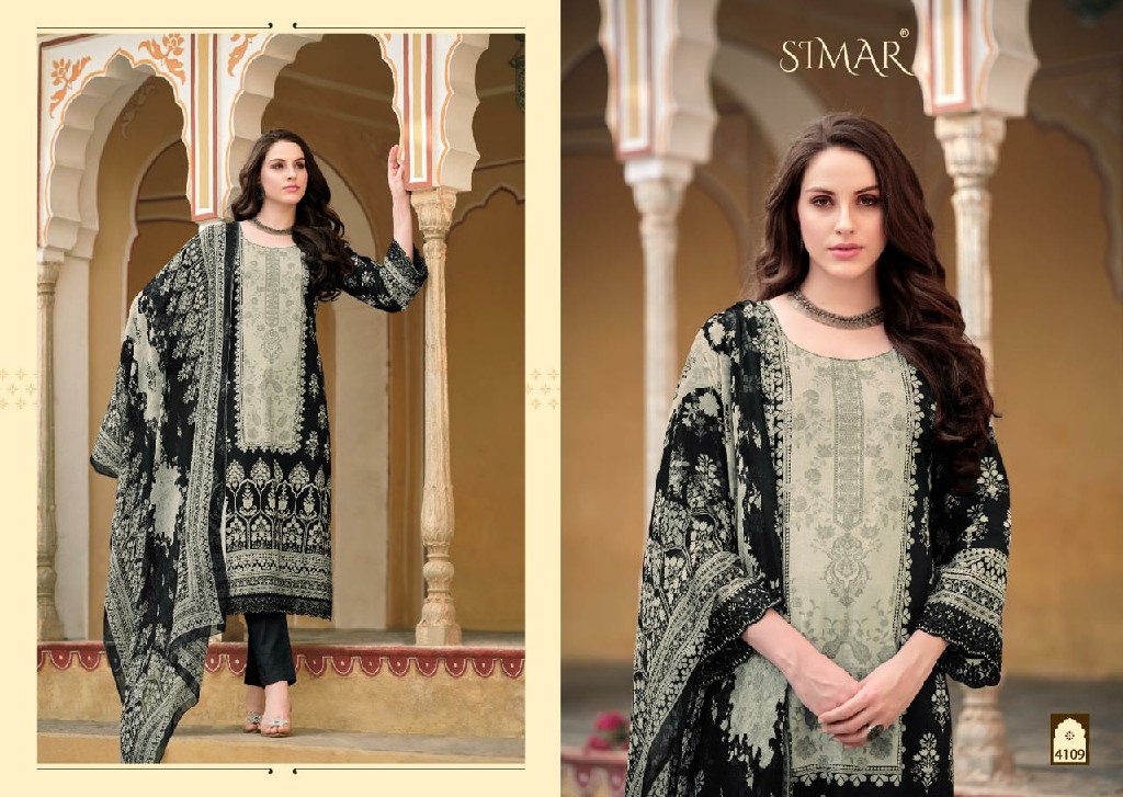 melody by glossy Simar digital printed beautiful 3pcs salwar suits