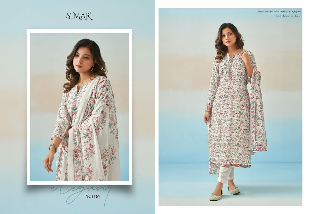 ishara by Glossy simar cotton digital printed daily wear fancy salwar kameez