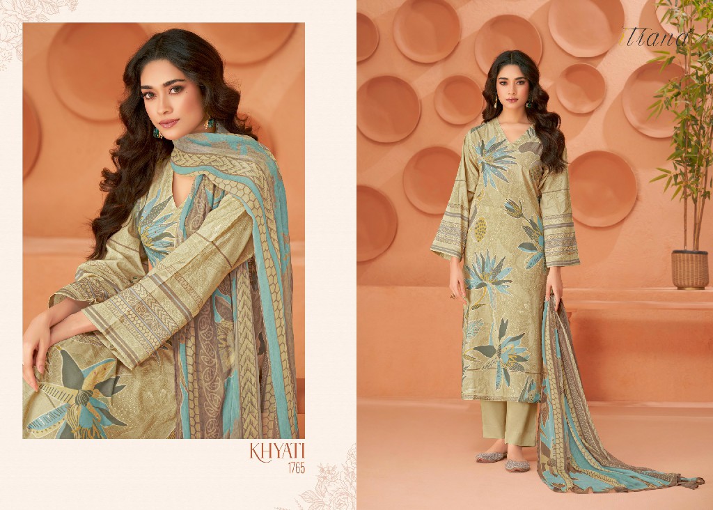 khyati by sahiba itrana handwork classic look 3pcs dress