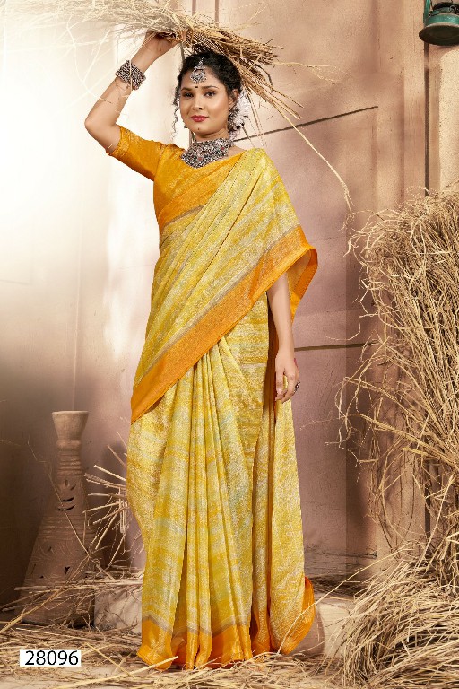 yashvi by vallabhi prints brasso pattern beautiful saree