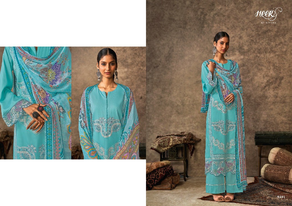 malika by kimora heer muslin embroidery 3pcs salwar suits