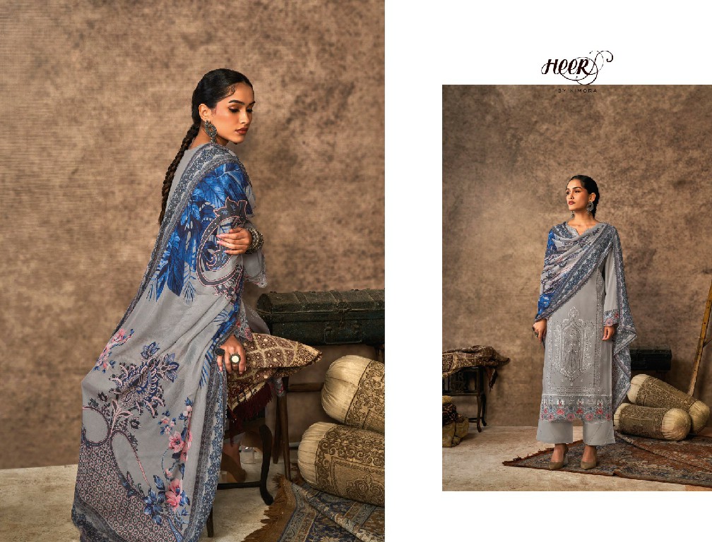 malika by kimora heer muslin embroidery 3pcs salwar suits