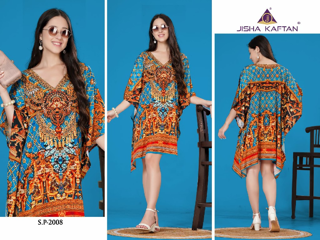 JELITE JISHA KAFTAN SILK PONCHO KAFTAN VOL 1 WHOLESALE KAFTAN CATALOG