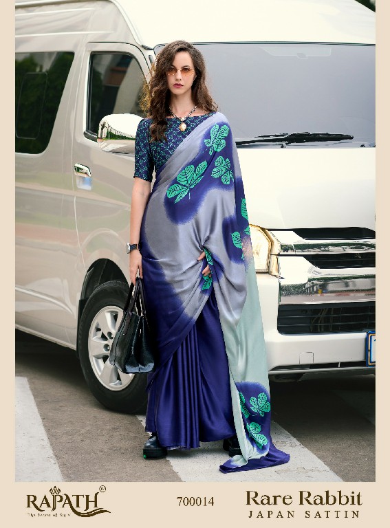 Rajpath Rare Rabbit Wholesale Japan Satin Ethnic Indian Sarees