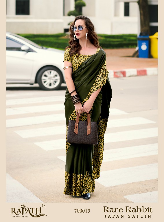 Rajpath Rare Rabbit Wholesale Japan Satin Ethnic Indian Sarees