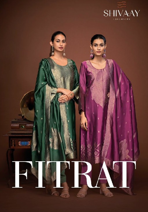 Shivaay Fitrat Wholesale Pure Banglory Silk Straight Suits