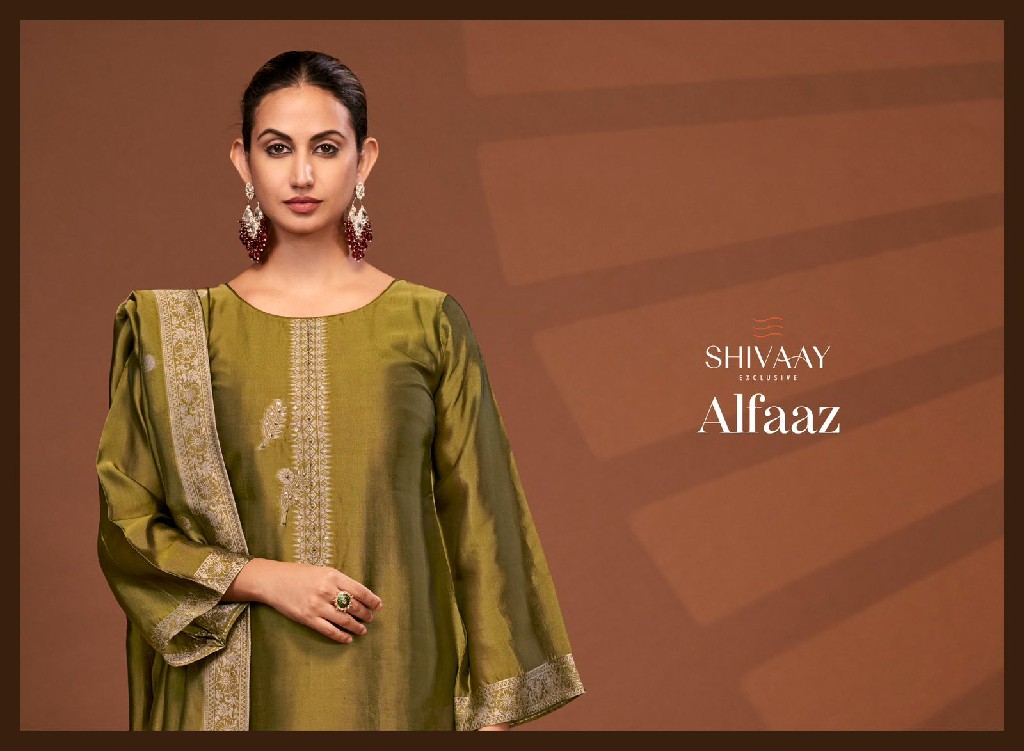 Shivaay Alfaaz Wholesale Pure Banglory Silk With Handwork Suits