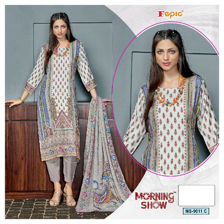 Fepic Morning Show MS-9011 Wholesale Readymade Indian Pakistani Suits