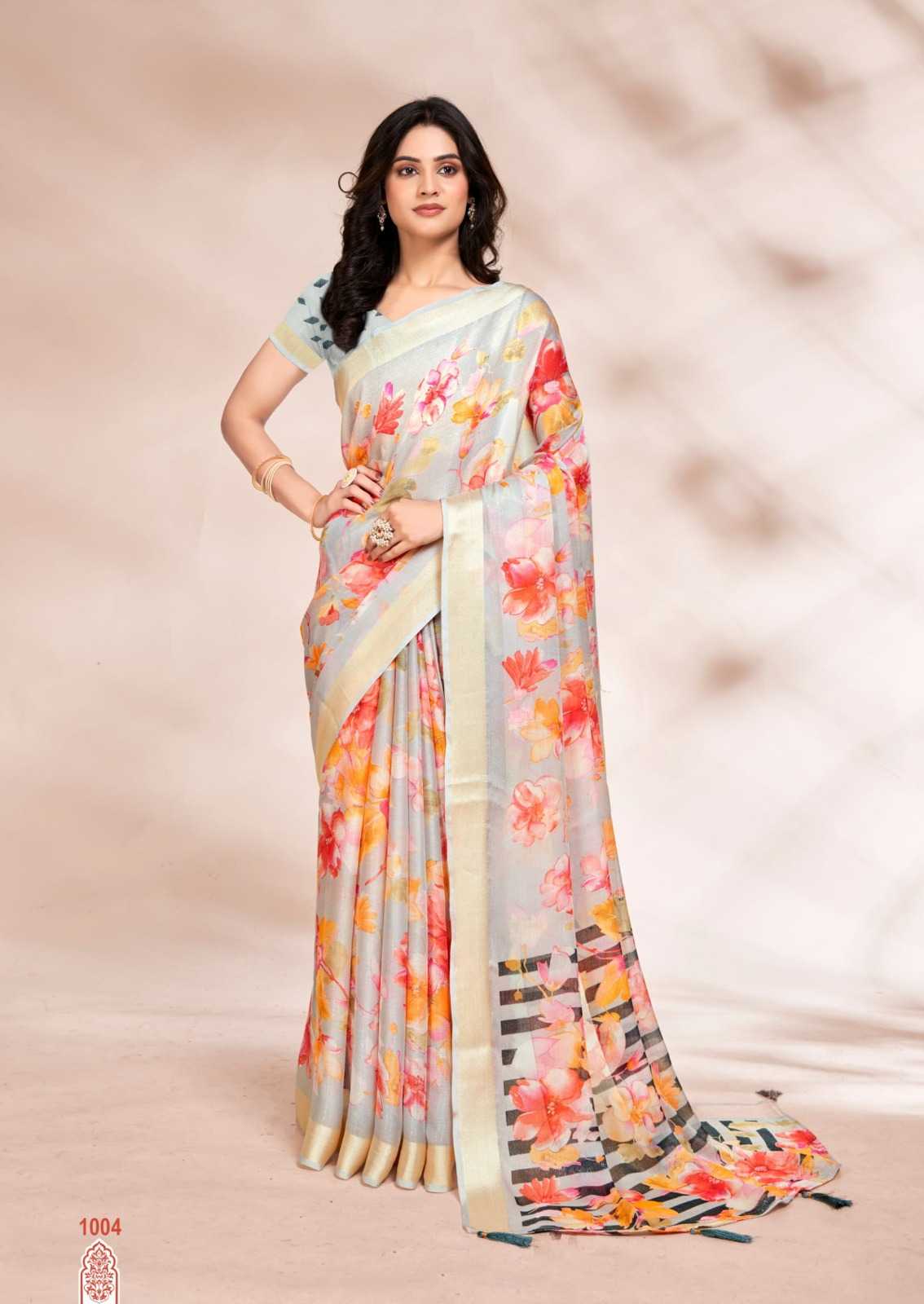 florina by kiyra saree viscose comfy wear saree