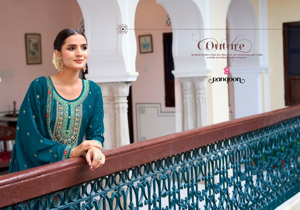 sakhi by rangoon viscose jacquard embroidery work fullstitch salwar suit